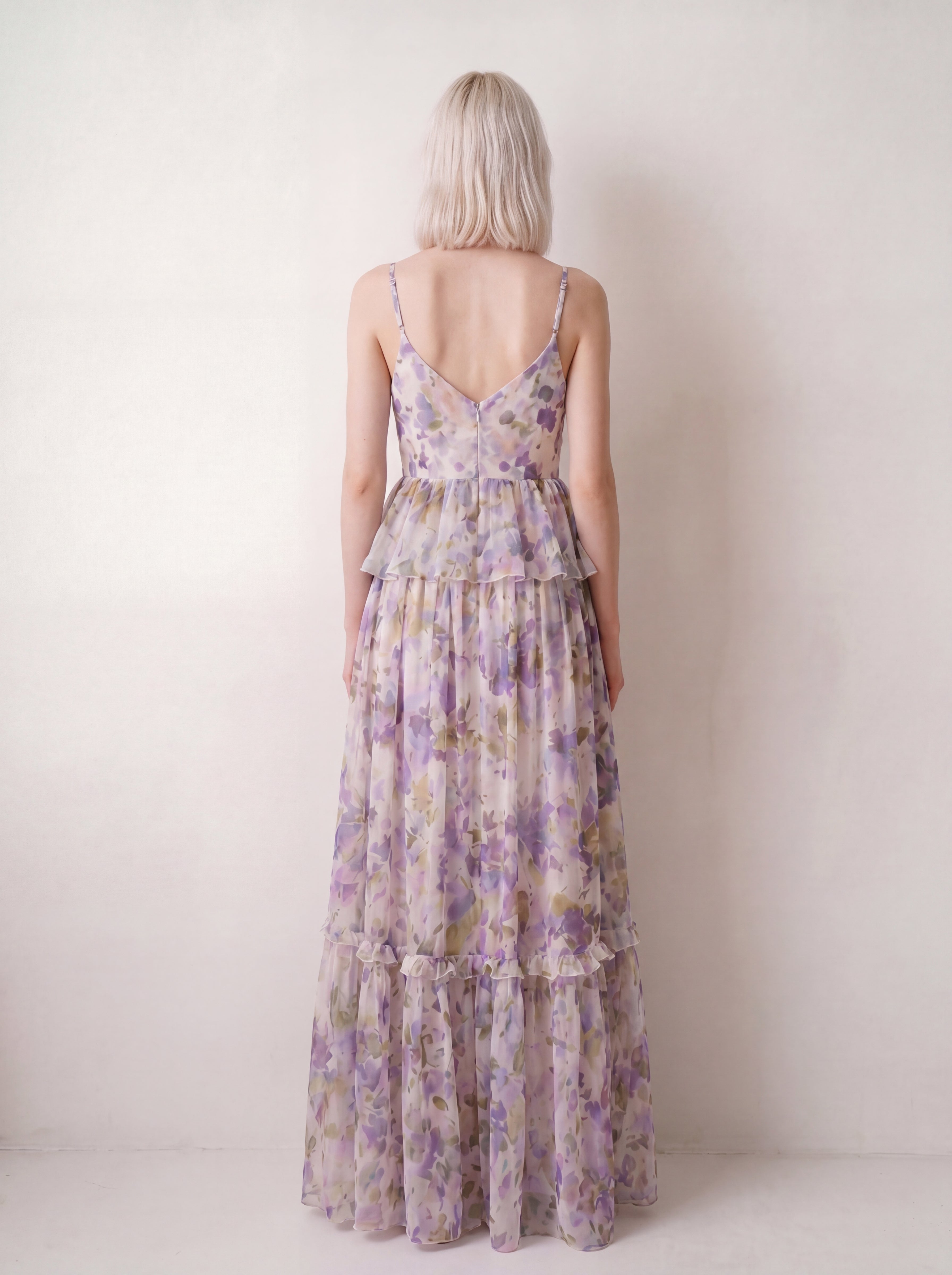 Arcadia — Lilac Floral — back